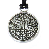 Celtic Wisdom Dragonfly Pendant