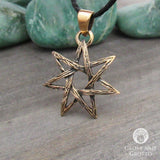 Faery Star Pendant (Bronze)