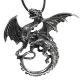 Large Celtic Dragon Pendant (Pewter)