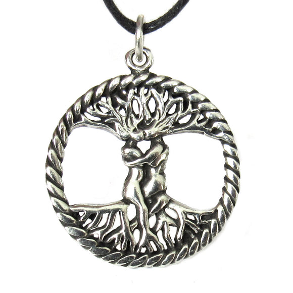 Lovers Tree Amulet (Pewter)