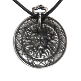 Green Man Medallion Pendant