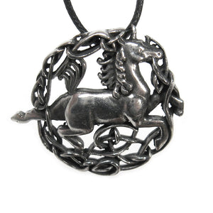 Celtic Unicorn Pendant