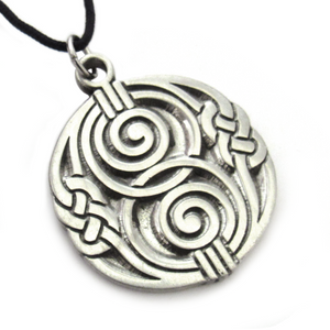 Spiral Chalice Well Pendant
