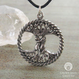 Lovers Tree Amulet (Pewter)