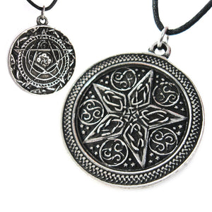 Double-Sided Celtic Pentacle Pendant