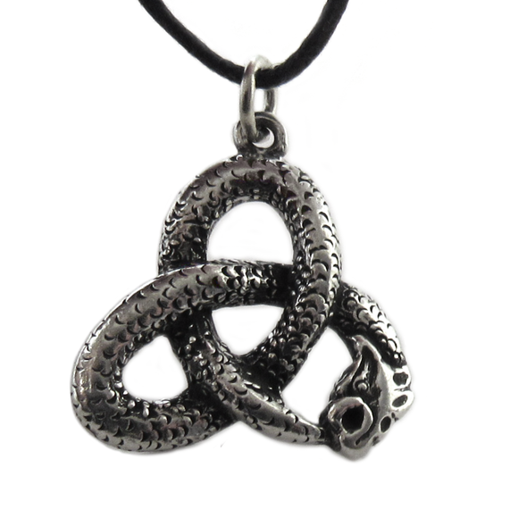 Triquetra Ouroboros Pendant