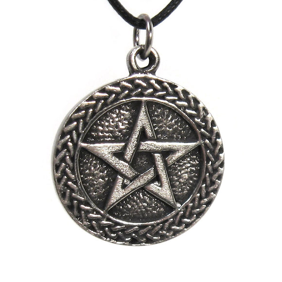 Celtic Knot Pentagram (Pewter)