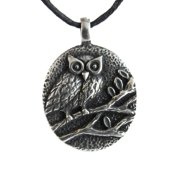 Owl's Wisdom Pendant