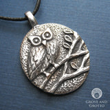 Owl's Wisdom Pendant