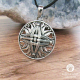 Brigid's Cross Medallion Pendant