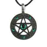 Green Witch's Pentacle Pendant