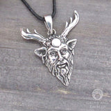 Horned God Pendant (Pewter)