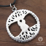 Lovers Tree Amulet (Pewter)