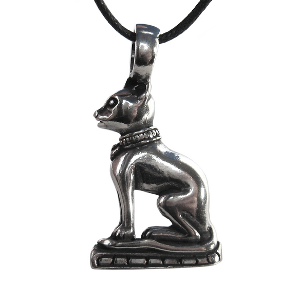 Bastet Amulet (Pewter)