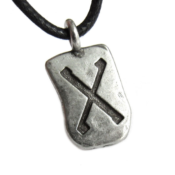 Geba (Love) Rune Pendant