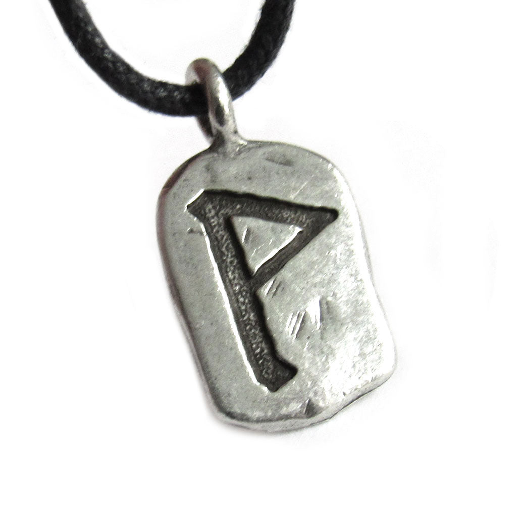 Turaz (Wealth) Rune Pendant – Grove and Grotto