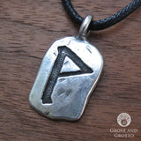 Turaz (Wealth) Rune Pendant