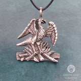 Phoenix Pewter Pendant