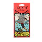 Tarot Card Pewter Pendant - The Fool