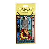 Tarot Card Pewter Pendant - The High Priestess