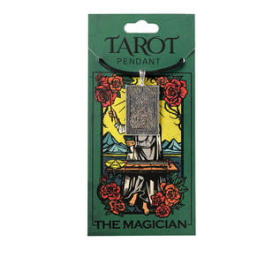 Tarot Card Pewter Pendant - The Magician