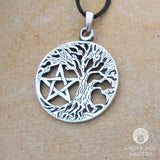 Wiccan Tree of Life Pendant