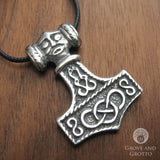 Double-Sided Thor's Hammer Pendant