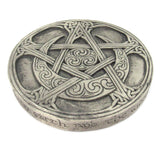 Dryad Design Moon Pentacle Plaque (Stone Color)