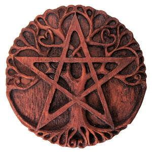 Dryad Design Tree Pentacle Plaque