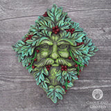 Holly King Green Man Plaque