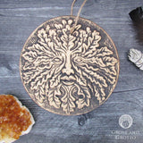Bronze Terracotta Green Man Plaque