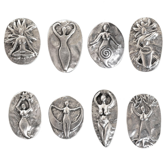 Charms of Avalon Pewter Pocket Stone