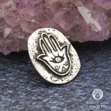Hamsa Hand Pocket Stone