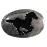 Horse Pewter Pocket Stone