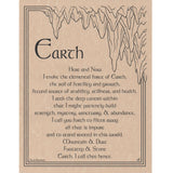 Earth Evocation Parchment Poster (8.5" x 11")