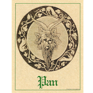 Pan Parchment Poster (8.5" x 11")