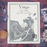 Virgo Parchment Poster (8.5" x 11")