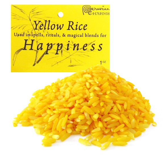 Yellow Rice (1 oz) - Ritual Rice for Happiness – Grove and Grotto