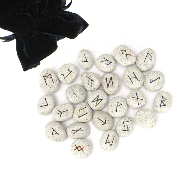 Ceramic Rune Set