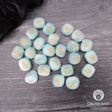 Amazonite Rune Set