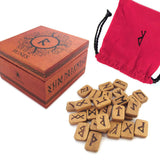 Wooden Rune Set (Deluxe Boxed Set)