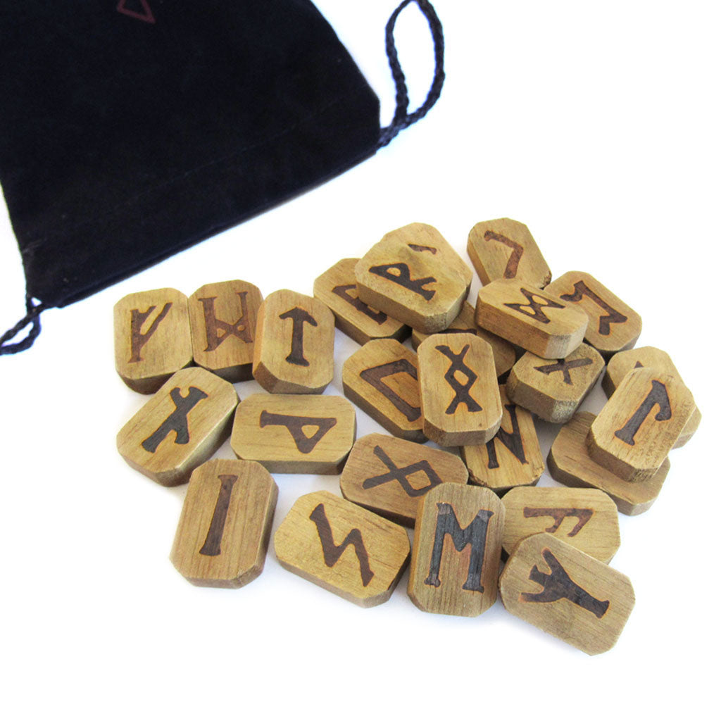 Wooden Rune Set (Standard Edition) – Grove and Grotto