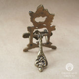 Brass Scrying Mirror Stand