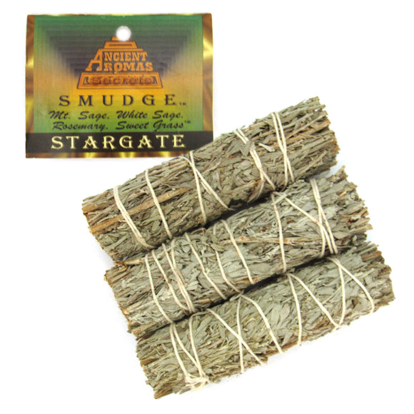 Stargate Smudges (Package of 3) by Ancient Aromas (Native Made)