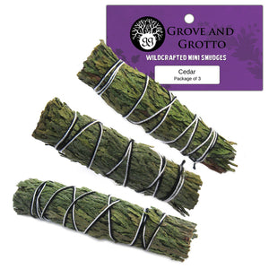 Mini Cedar Bundles (Package of 3)