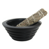 Black Stone Bowl (5 Inches)