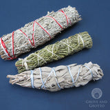Classic Herb Bundle Trio (Cedar, White Sage, and Blue Sage)