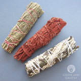 Southwest Herb Bundle Trio (Sagebrush, Dragon's Blood, and Yerba Santa)