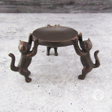 Three Cats Stand