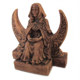 Moon Goddess Statue (Wood Color)